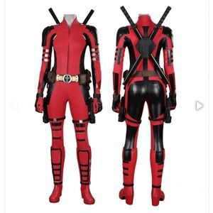 Deadpool 3 Lady Costume 2024
Deadpool Wolverine Cosplay Suit size medium